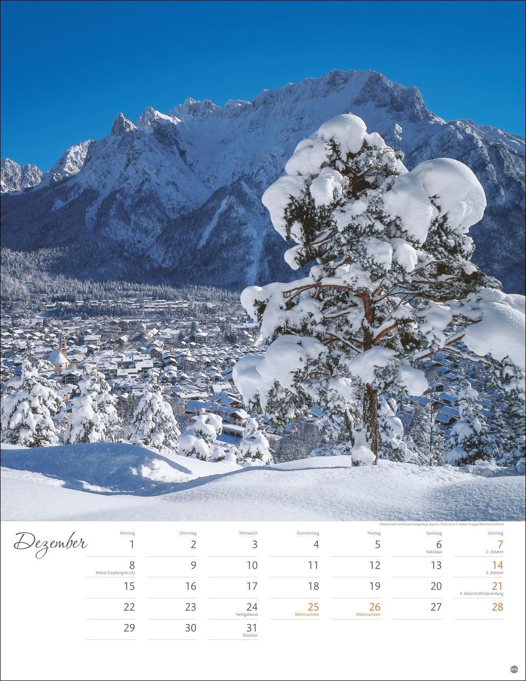 Bild: 9783756405251 | Schönes Alpenland Posterkalender 2025 | Heye | Kalender | 14 S. | 2025