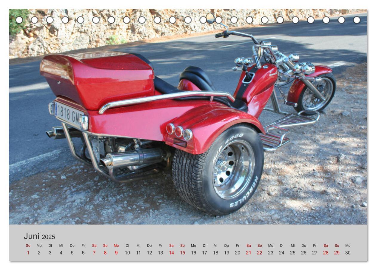 Bild: 9783435445370 | Trikes - Unterwegs auf drei Rädern (Tischkalender 2025 DIN A5...