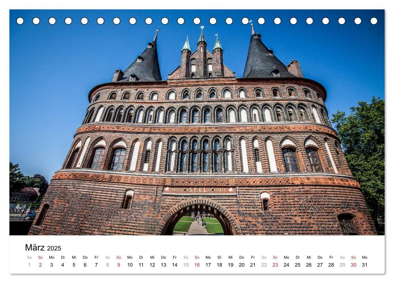 Bild: 9783435572427 | Lübeck - Das Tor zur Ostsee (Tischkalender 2025 DIN A5 quer),...