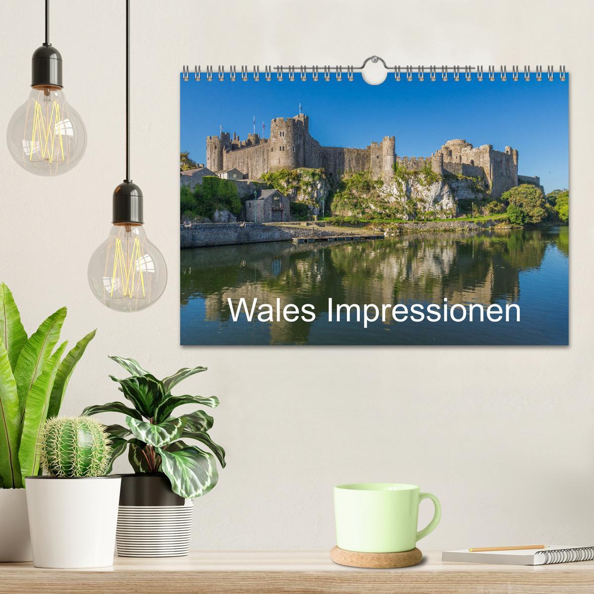 Bild: 9783435367344 | Wales Impressionen (Wandkalender 2025 DIN A4 quer), CALVENDO...