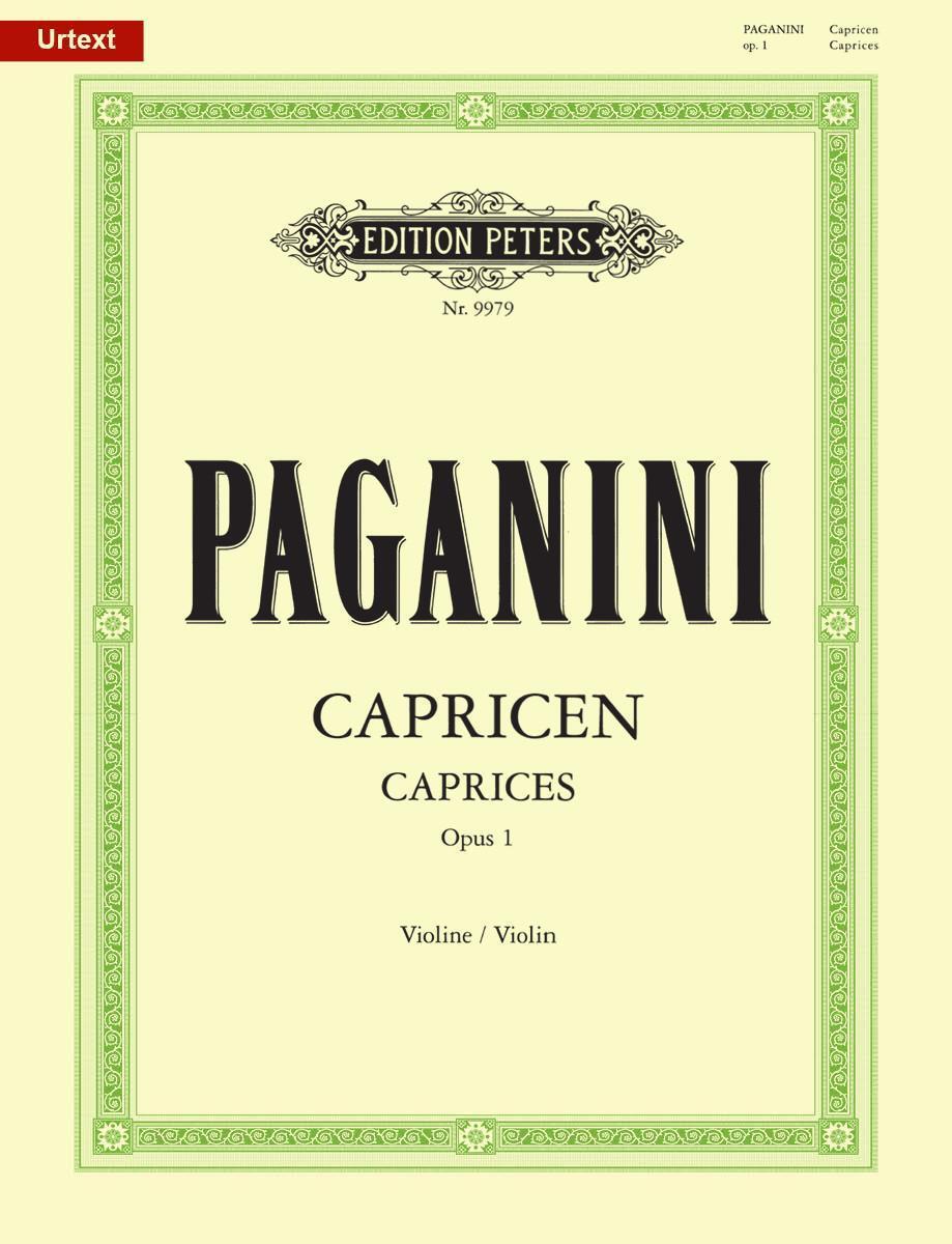 Cover: 9790014079246 | 24 Capricen für Violine solo op. 1 | Niccolò Paganini | Broschüre