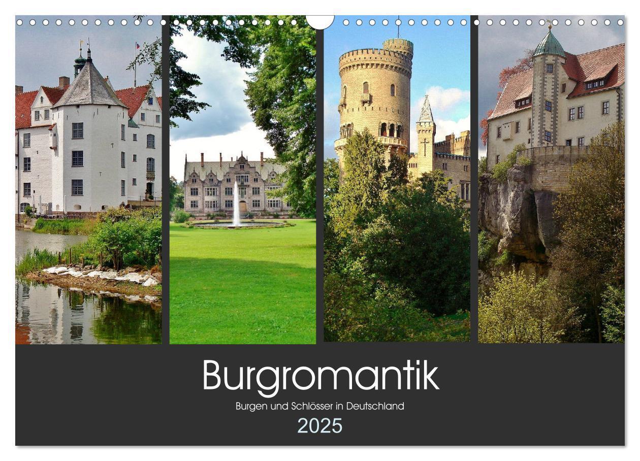 Cover: 9783435670673 | Burgromantik Burgen und Schlösser in Deutschland (Wandkalender 2025...