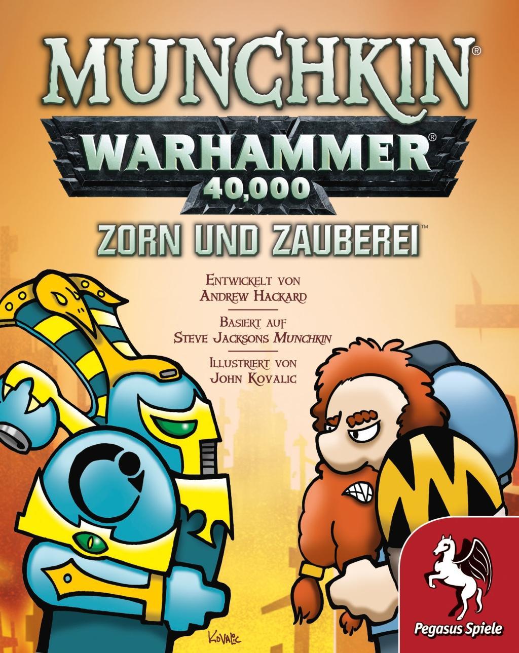 Bild: 4250231718250 | Munchkin Warhammer 40.000: Zorn und Zauberei (Erweiterung) | Spiel