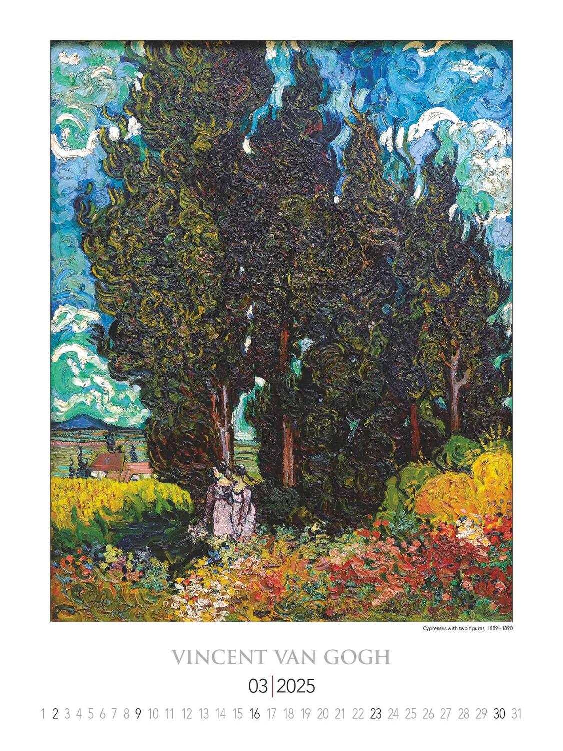 Bild: 4251732344023 | Vincent van Gogh 2025 - Bild-Kalender 42x56 cm - Kunst-Kalender -...