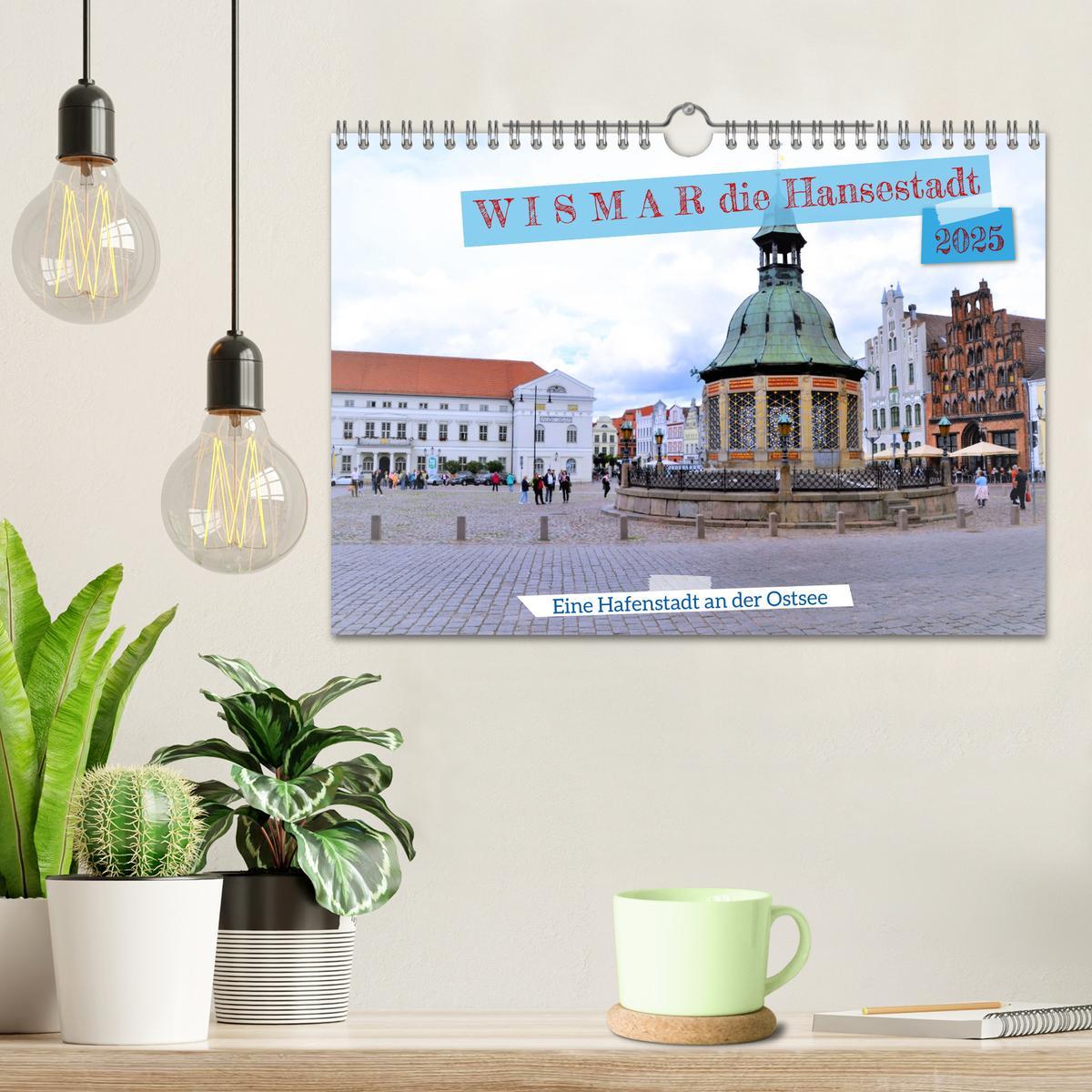 Bild: 9783383846090 | WISMAR die Hanststadt (Wandkalender 2025 DIN A4 quer), CALVENDO...