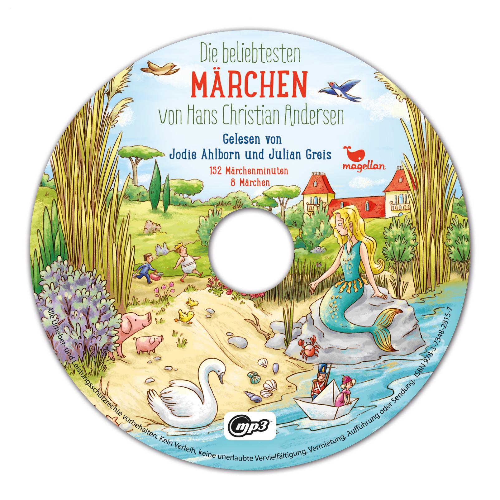 Bild: 9783734828157 | Die beliebtesten Märchen von Hans Christian Andersen, mit MP3-CD