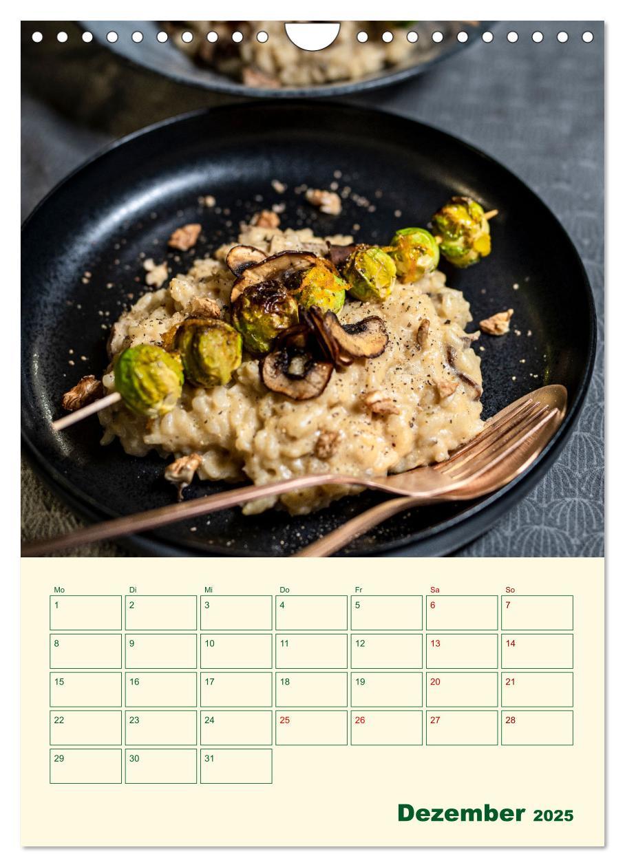 Bild: 9783435853489 | Vegetarische Vier Jahreszeiten (Wandkalender 2025 DIN A4 hoch),...