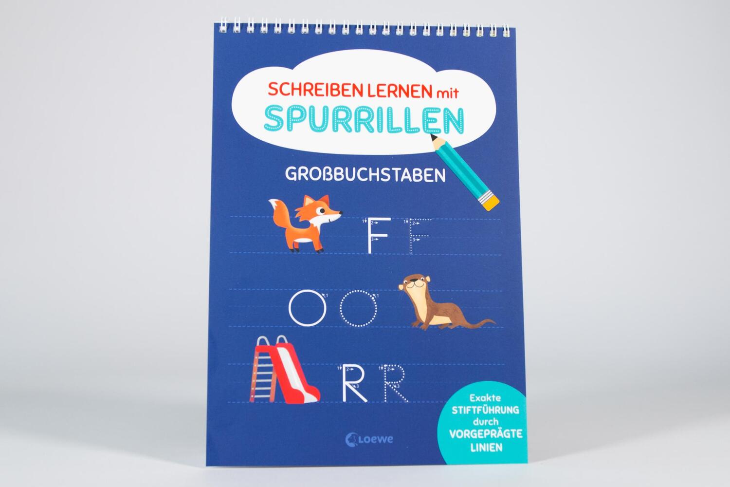 Bild: 9783743217843 | Schreiben lernen mit Spurrillen - Großbuchstaben | Rätseln | Buch