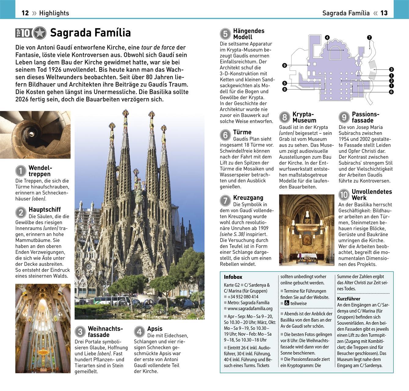 Bild: 9783734206924 | TOP10 Reiseführer Barcelona | Taschenbuch | Top 10-Reiseführer | 2023