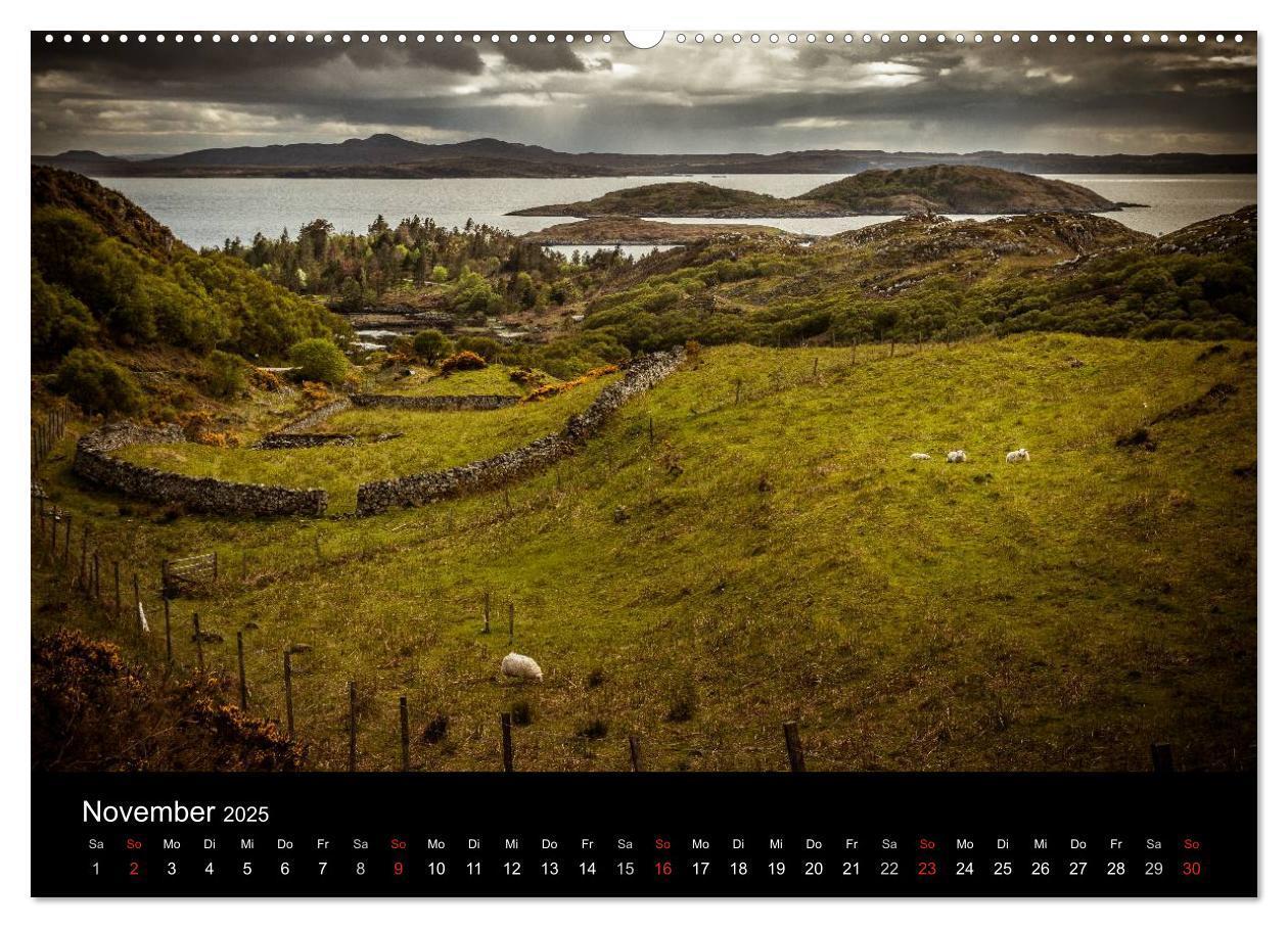 Bild: 9783435538713 | Die Highlands - Schottlands rauher Nordwesten (Wandkalender 2025...