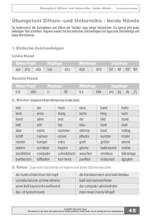 Bild: 9783832800093 | Das Tastaturschreiben mit 10 Fingern in 5 Stunden | Baumeister (u. a.)