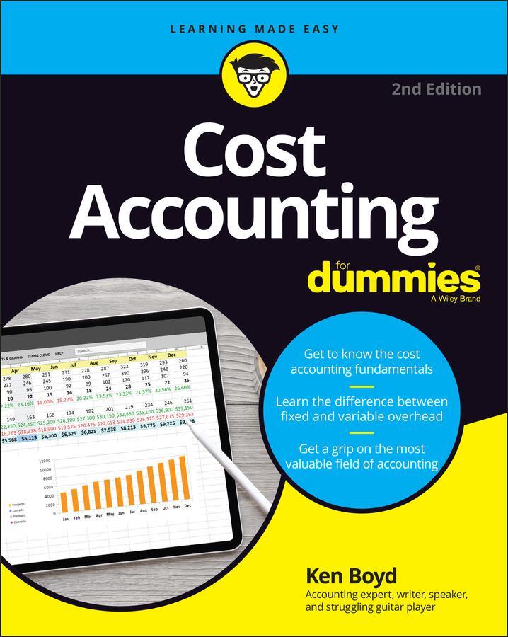 Cover: 9781119856023 | Cost Accounting For Dummies | Kenneth W. Boyd | Taschenbuch | 448 S.