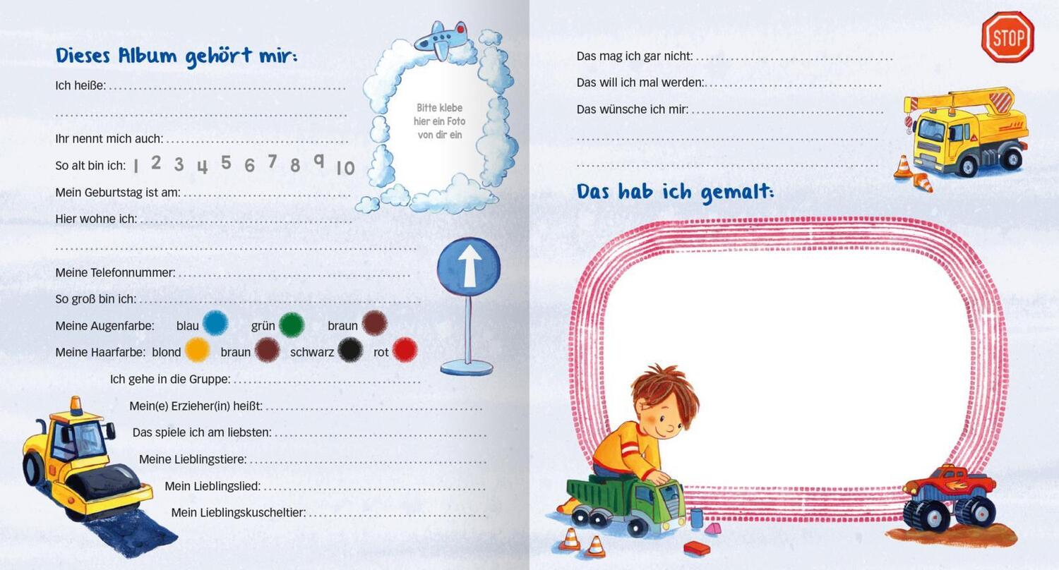 Bild: 4014489120919 | Meine Kindergarten-Freunde (Fahrzeuge) | Sabine Kraushaar | Notizbuch