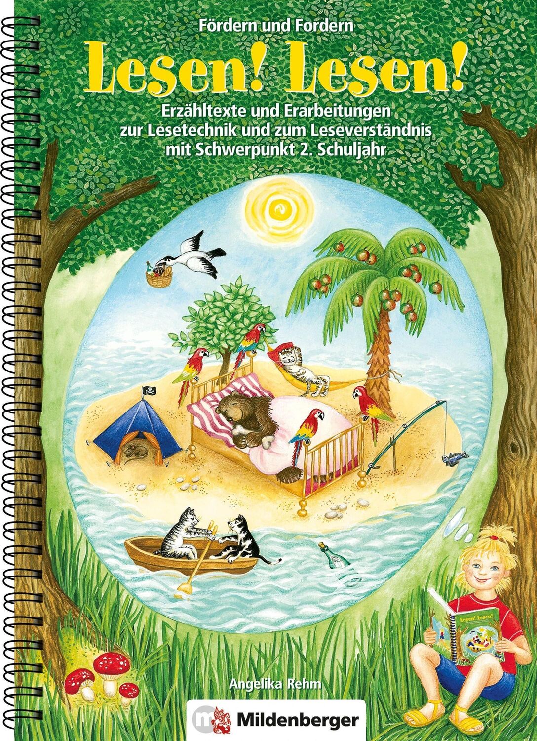 Cover: 9783619121007 | Lesen! Lesen! | Angelika Rehm | Taschenbuch | Spiralbindung | 130 S.