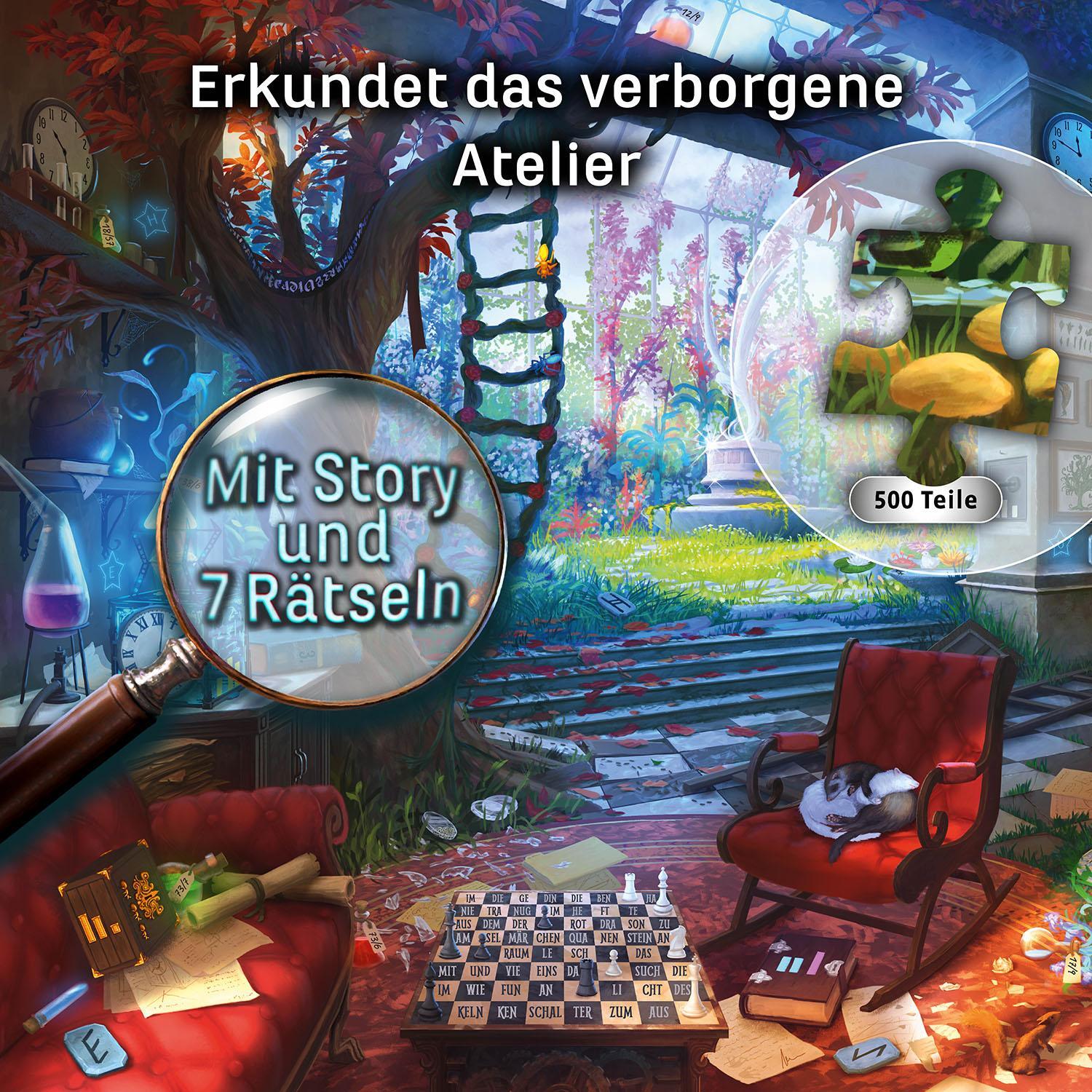 Bild: 4002051683979 | EXIT® - Das Puzzle: Das verborgene Atelier | Spiel | Brand (u. a.)