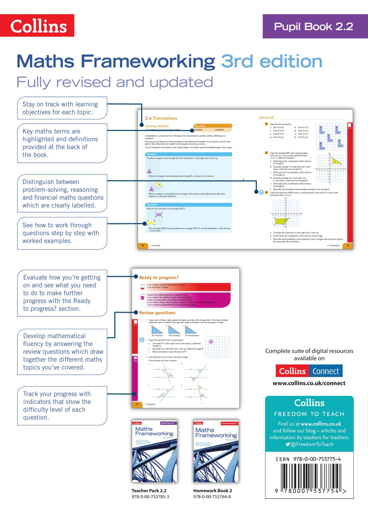 Rückseite: 9780007537754 | KS3 Maths Pupil Book 2.2 | Brian Speed (u. a.) | Taschenbuch | 2014