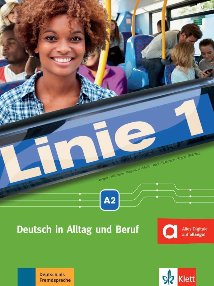 Cover: 9783126070744 | Linie 1 - Kurs- und Übungsbuch A2, m. DVD-ROM | Dengler (u. a.) | Buch