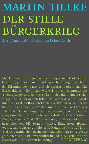 Cover: 9783938844083 | Der stille Bürgerkrieg | Martin Tielke | Buch | Deutsch | 2007