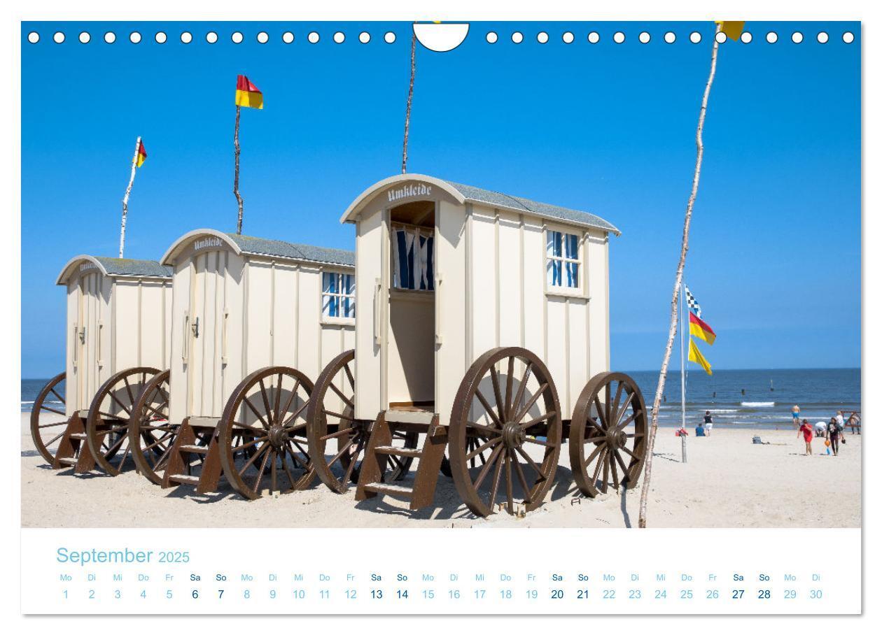 Bild: 9783435077069 | Sommer auf Norderney (Wandkalender 2025 DIN A4 quer), CALVENDO...