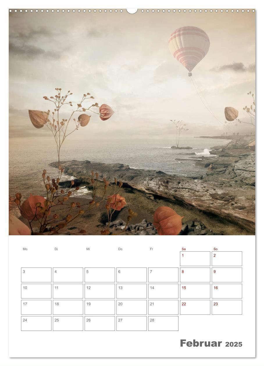 Bild: 9783435952083 | Surrealistische Reisen (Wandkalender 2025 DIN A2 hoch), CALVENDO...