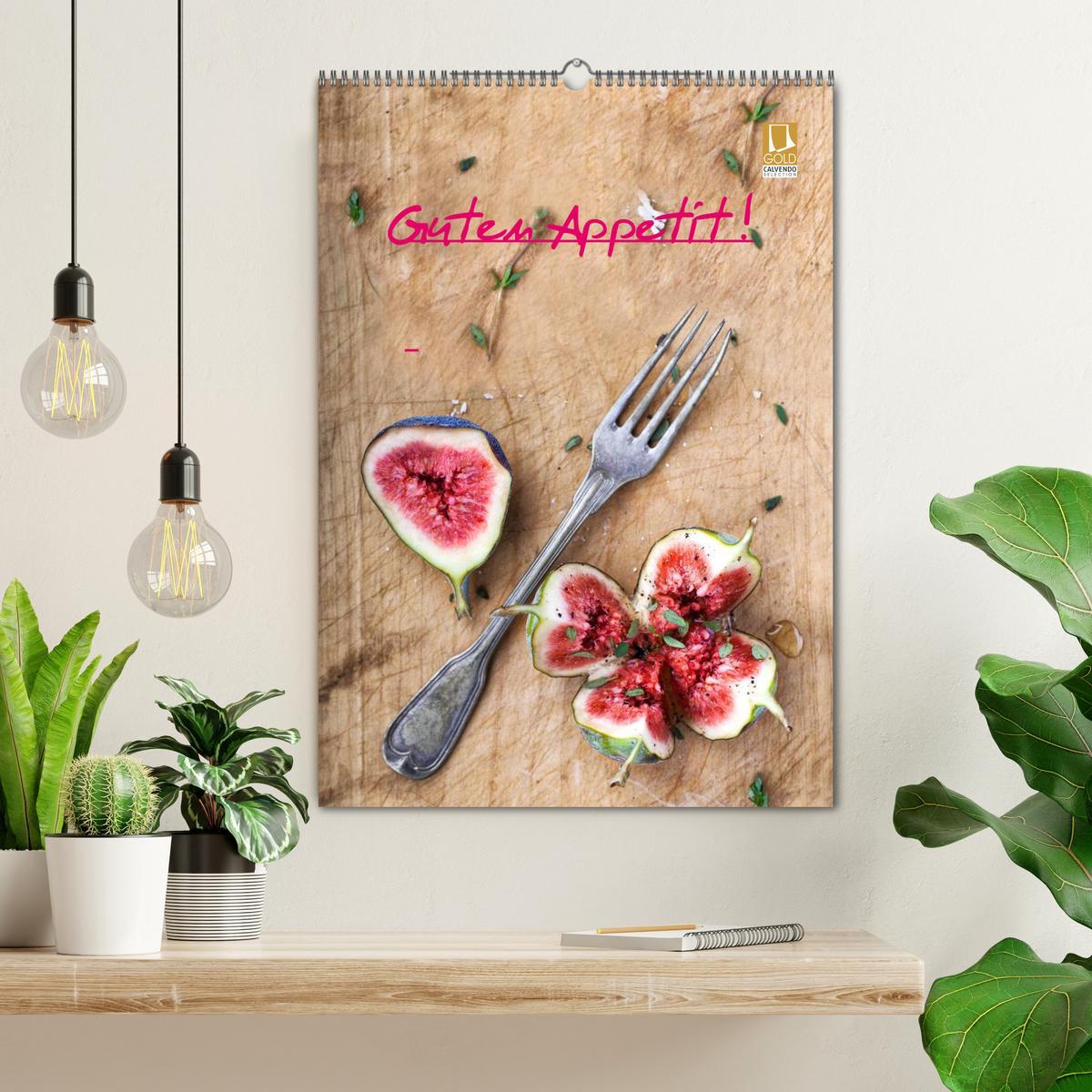 Bild: 9783457082928 | Guten Appetit ! (Wandkalender 2025 DIN A2 hoch), CALVENDO...