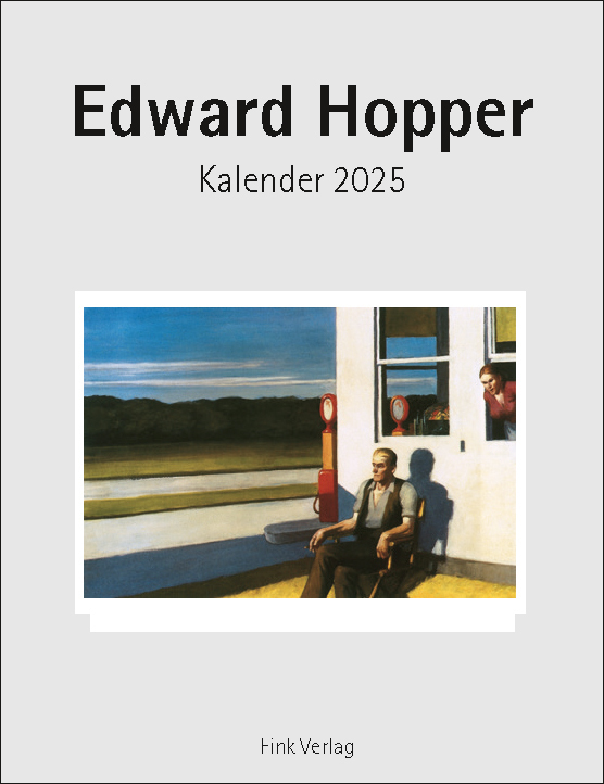 Cover: 9783771720162 | Edward Hopper 2025 | Kunst-Einsteckkalender | Eward Hopper | Kalender