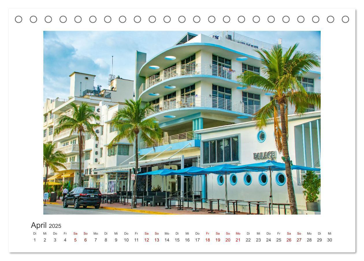 Bild: 9783457152690 | Miami - pulsierende Metropole (Tischkalender 2025 DIN A5 quer),...