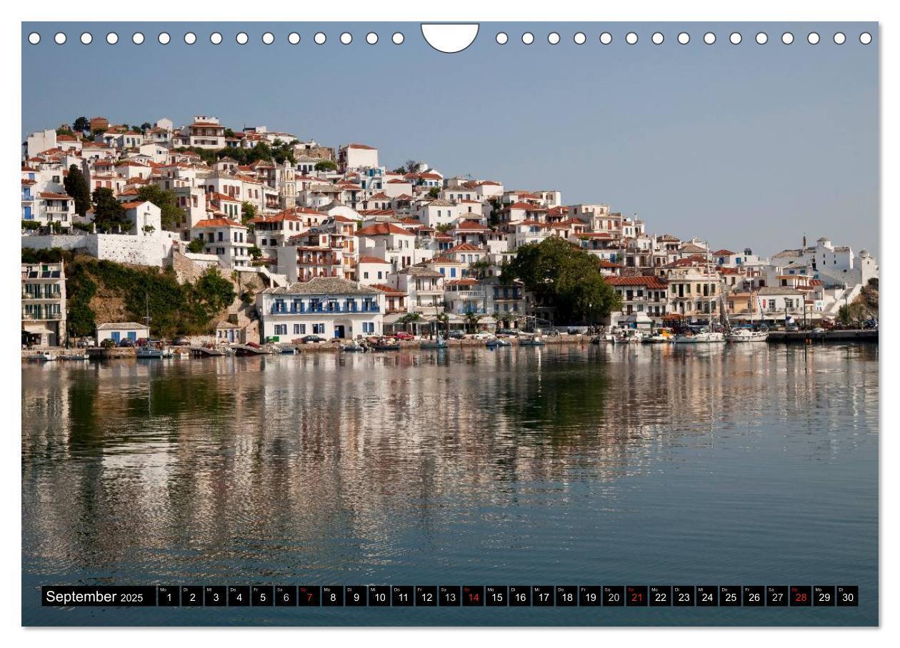 Bild: 9783435741762 | Skiathos + Skopelos (Wandkalender 2025 DIN A4 quer), CALVENDO...