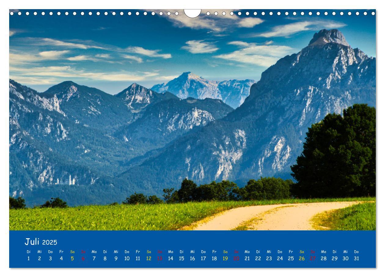 Bild: 9783435065981 | Allgäu Liebe (Wandkalender 2025 DIN A3 quer), CALVENDO Monatskalender