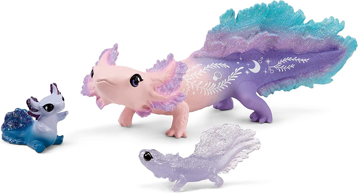 Cover: 4059433652061 | Schleich 42628 - Bayala, Axolotl discovery Set, 3-teilig, Spielset