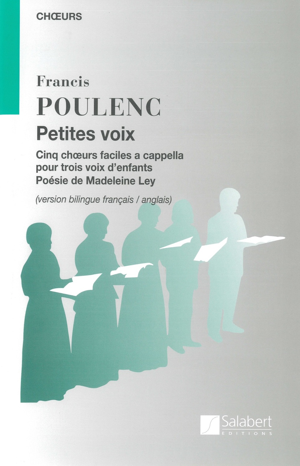 Cover: 9790048005952 | Petites Voix Cinq Choeurs Faciles A Cappella | pour 3 voix d'enfants