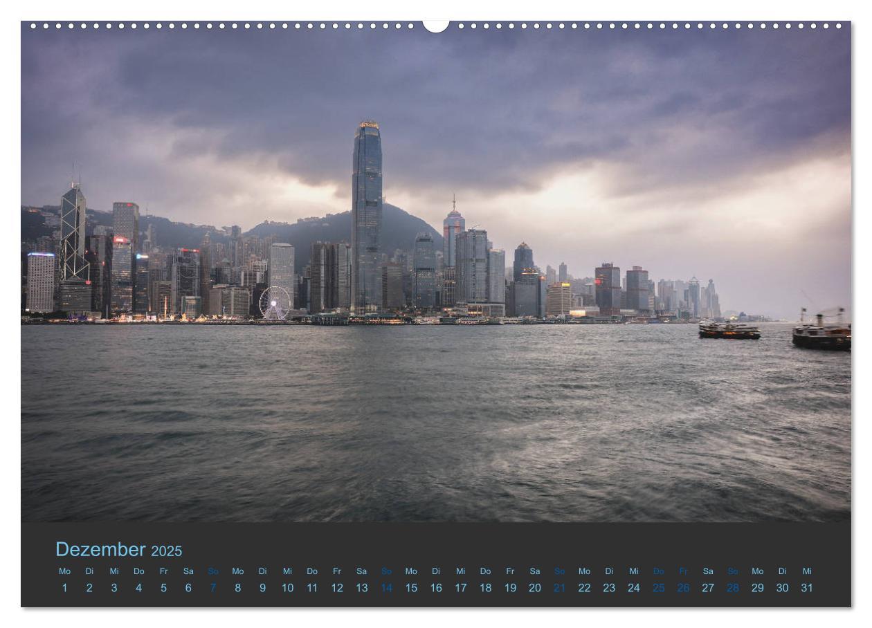 Bild: 9783435386468 | Hong Kong - Skylines (Wandkalender 2025 DIN A2 quer), CALVENDO...