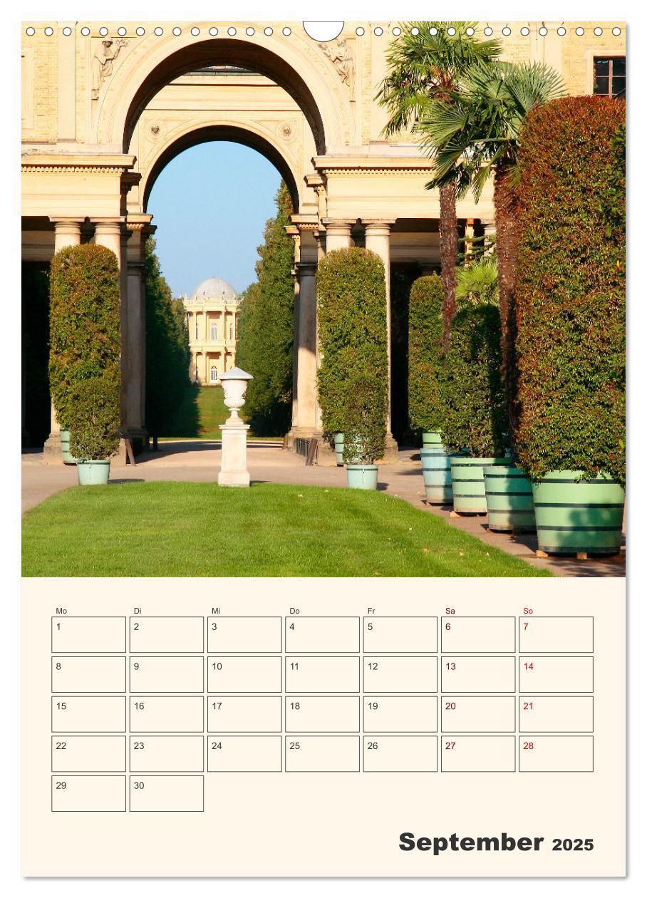 Bild: 9783435906383 | Park Sanssouci und Park Babelsberg (Wandkalender 2025 DIN A3 hoch),...