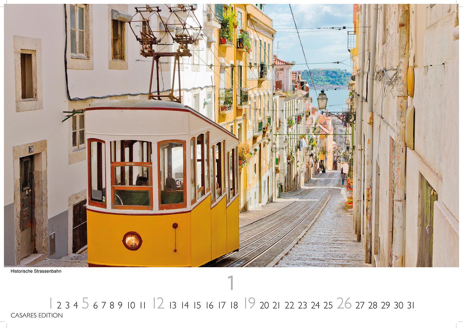 Bild: 9781835240700 | Lissabon 2025 L 35x50cm | Kalender | 14 S. | Deutsch | 2025