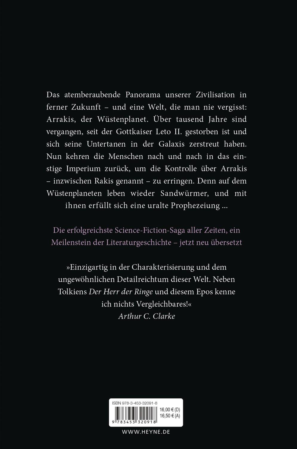 Bild: 9783453320918 | Die Ketzer des Wüstenplaneten | Roman | Frank Herbert | Taschenbuch