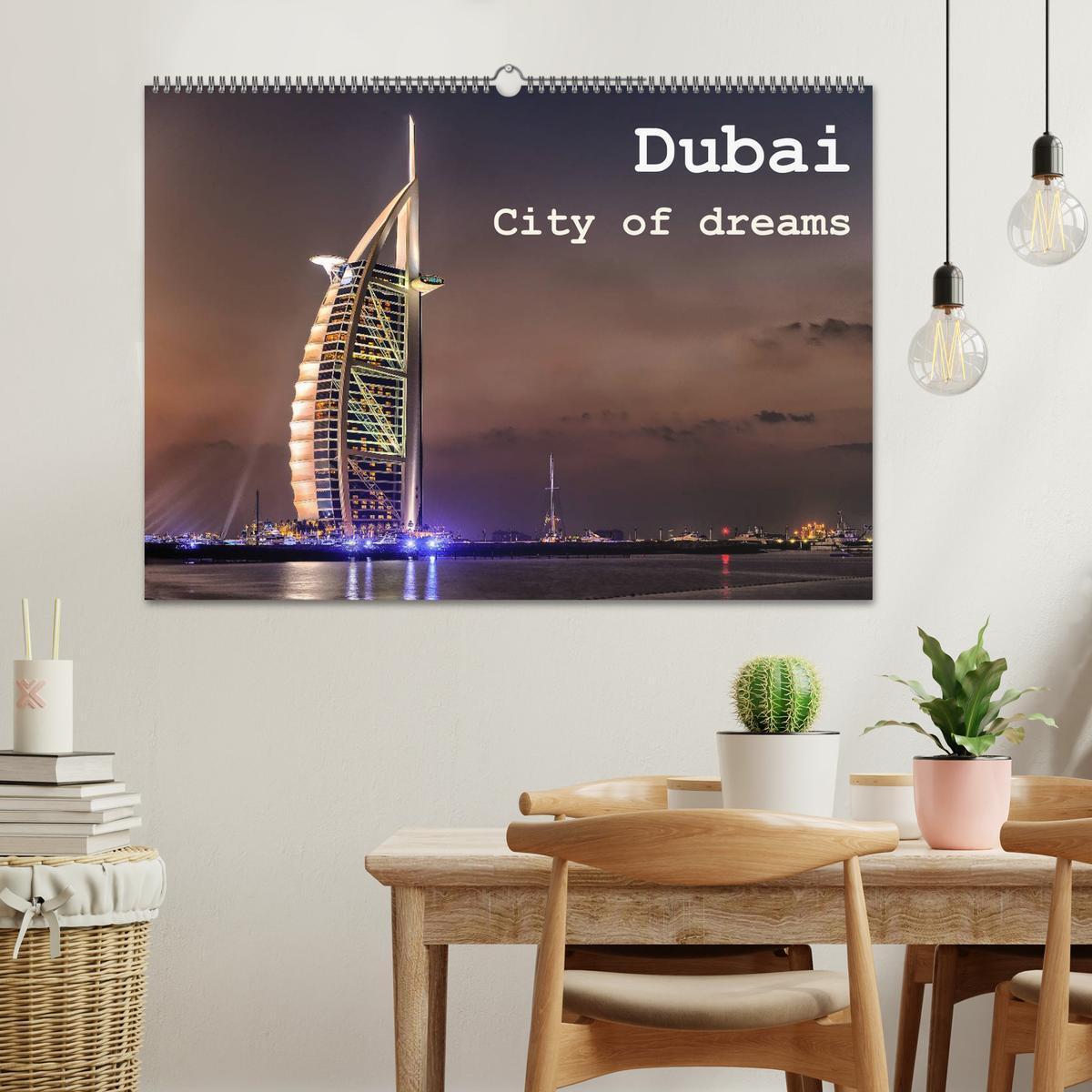 Bild: 9783435810918 | Dubai - City of dreams (Wandkalender 2025 DIN A2 quer), CALVENDO...