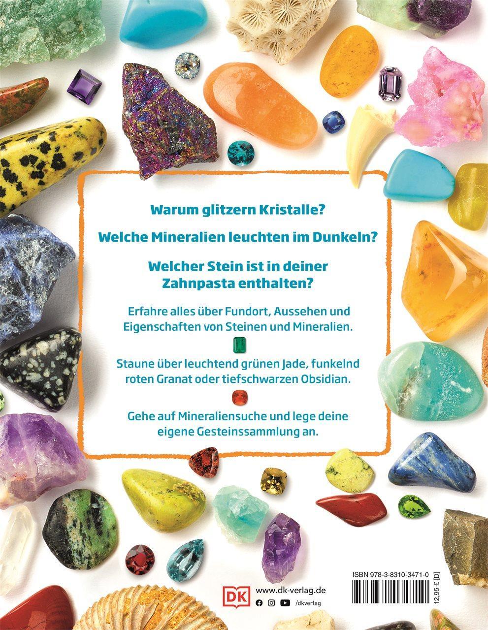 Rückseite: 9783831034710 | Steine und Mineralien | Entdecken, sammeln und bestimmen | Dennie