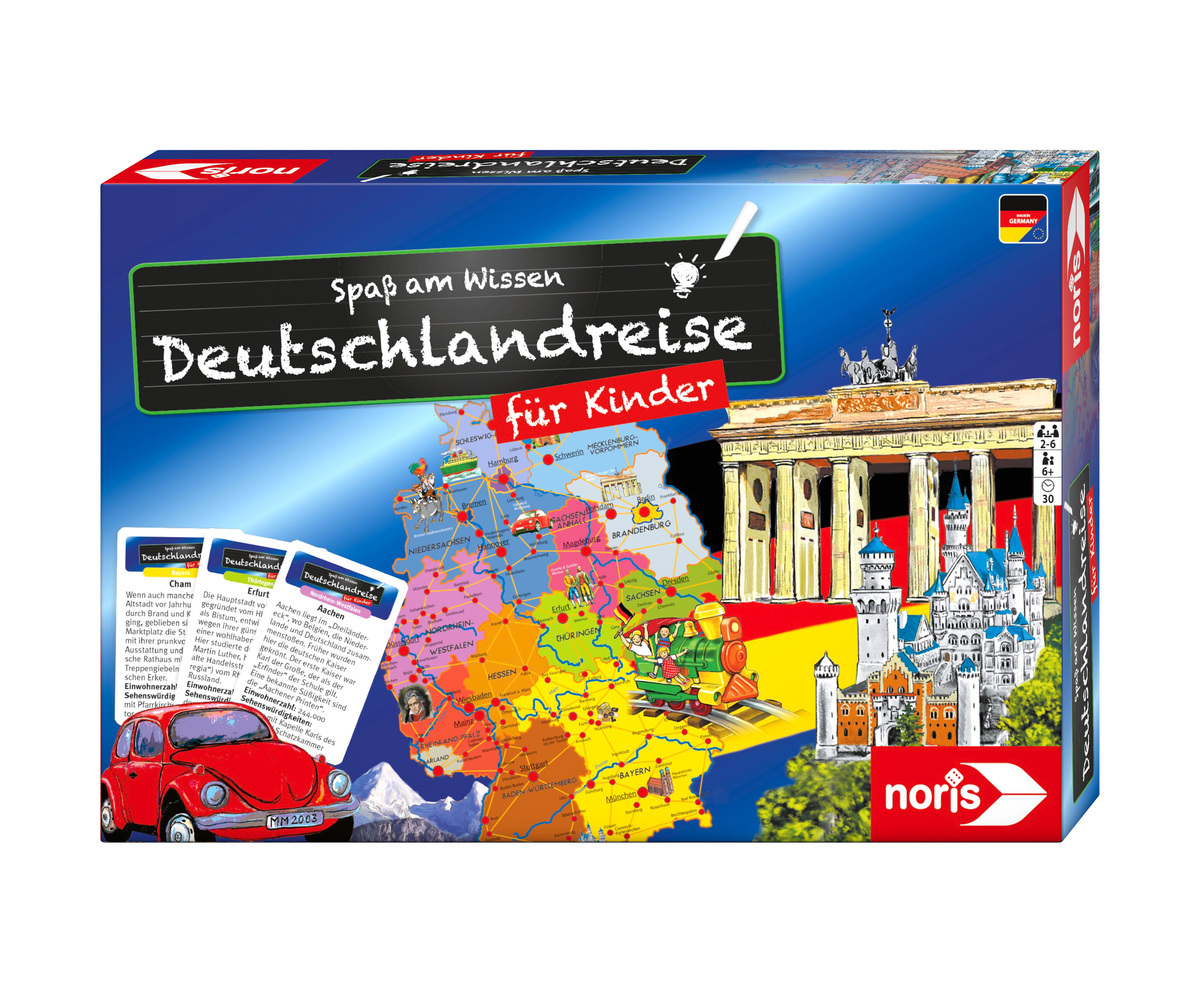 Bild: 4000826003557 | Deutschlandreise für Kinder (Spiel) | Spiel | 606071907 | Deutsch