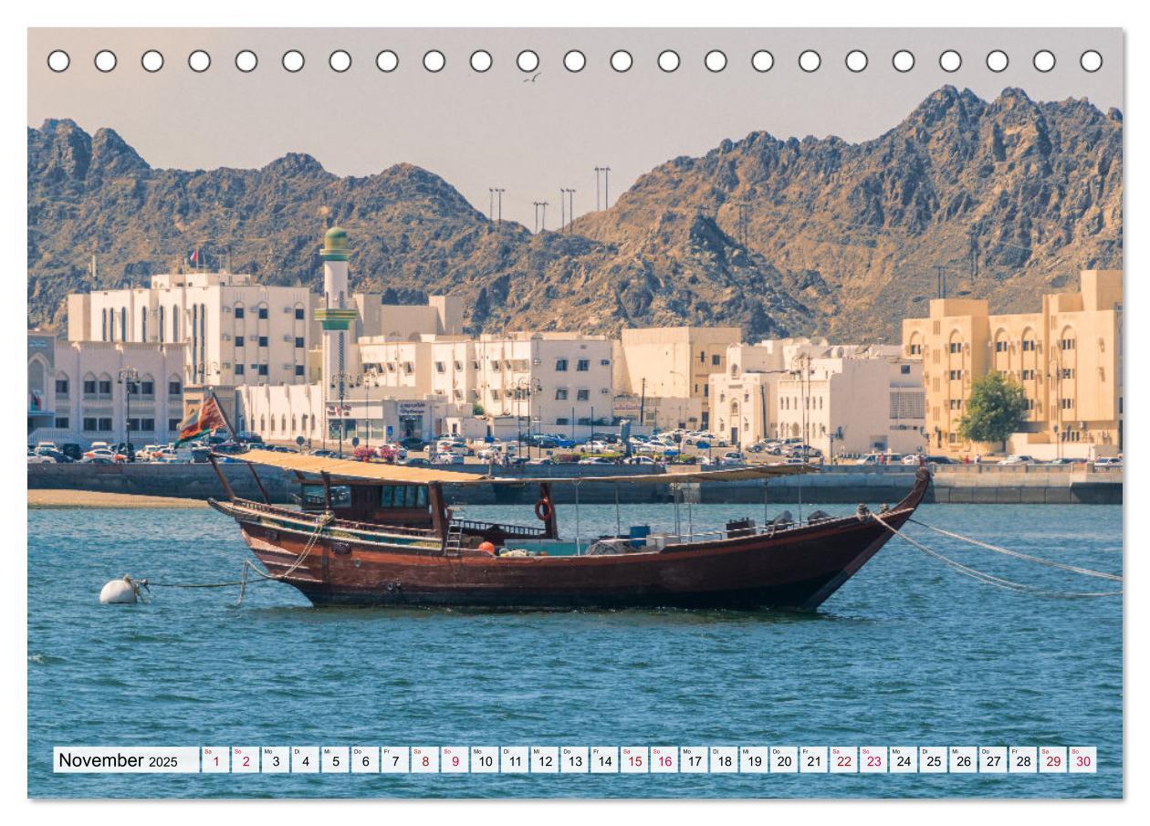 Bild: 9783435057740 | Faszinierender Oman (Tischkalender 2025 DIN A5 quer), CALVENDO...