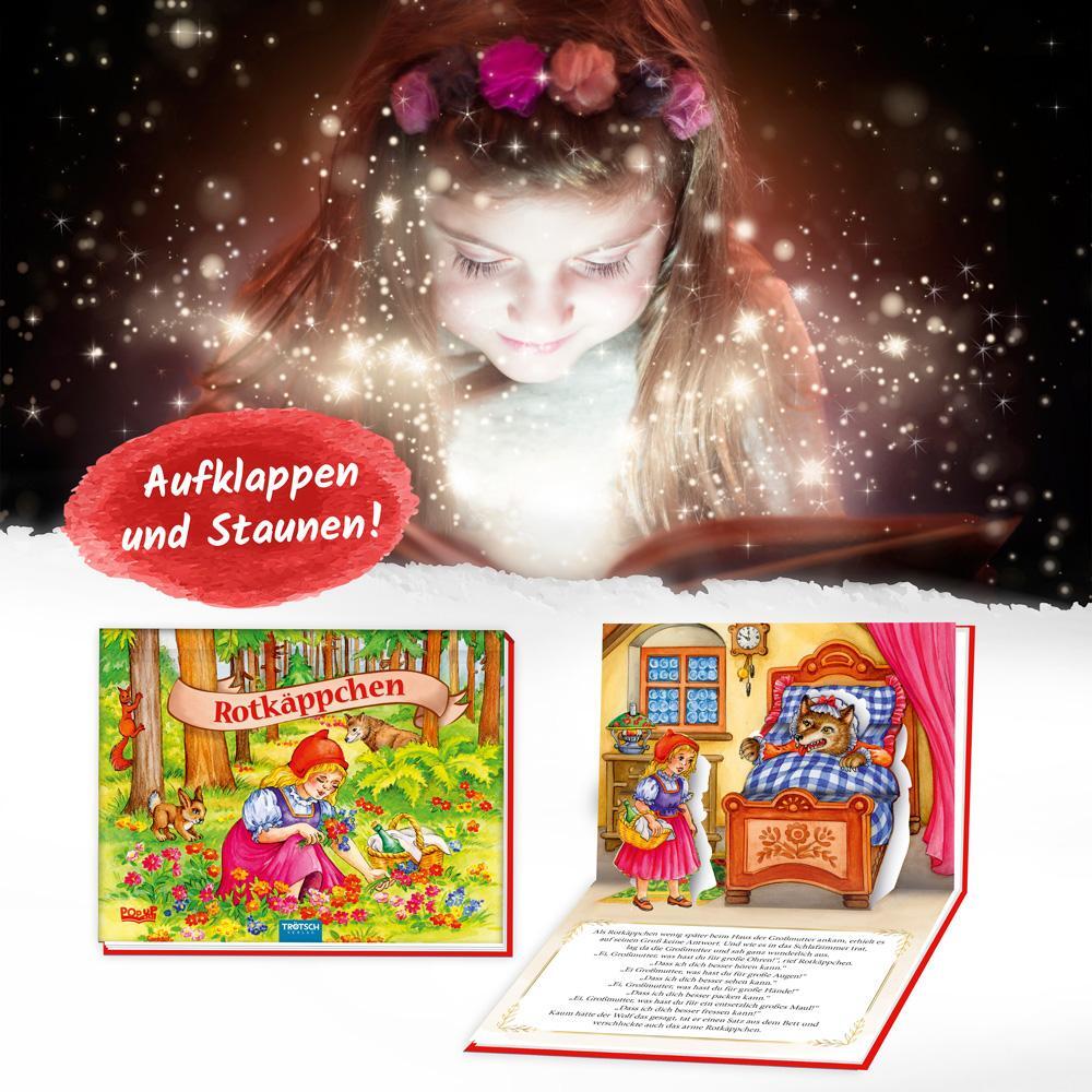 Bild: 9783965525603 | Trötsch Märchenbuch Pop-up-Buch Rotkäppchen | Co.KG | Buch | 10 S.