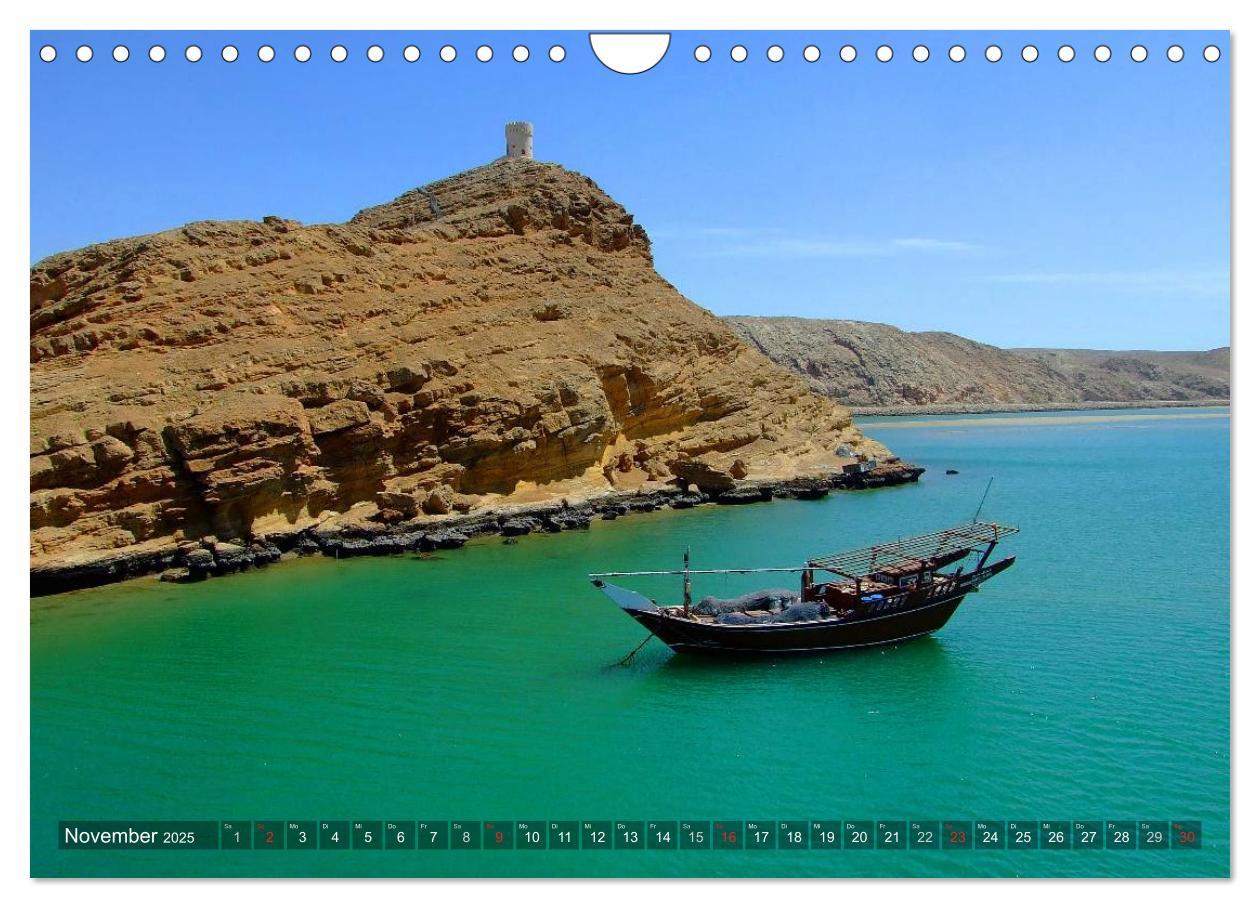 Bild: 9783435724765 | Oman - Eine Bilder-Reise (Wandkalender 2025 DIN A4 quer), CALVENDO...