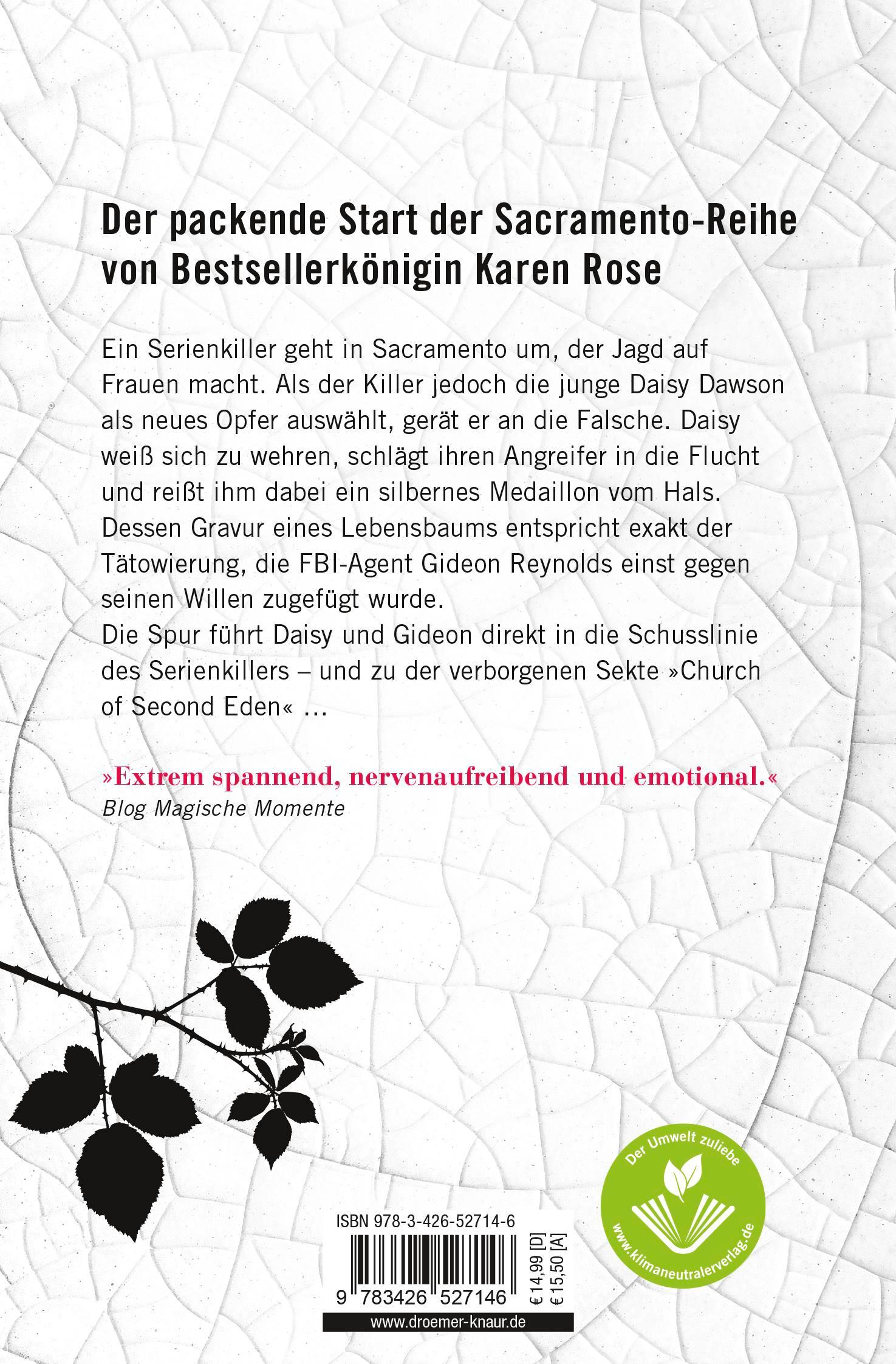 Rückseite: 9783426527146 | Tränennacht | Thriller | Karen Rose | Taschenbuch | 732 S. | Deutsch