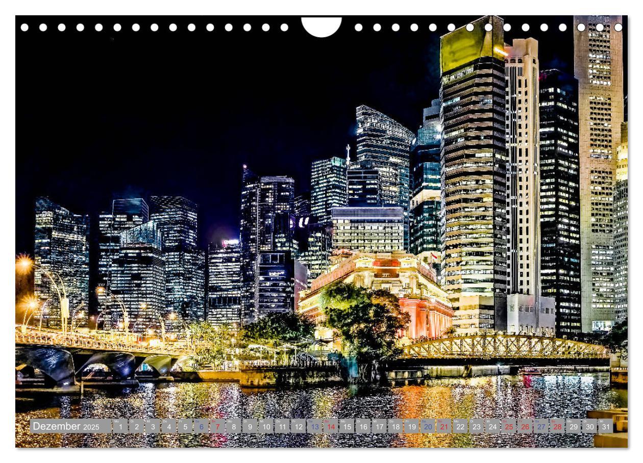 Bild: 9783435244607 | Singapur - Asiatische Lifestyle Metropole (Wandkalender 2025 DIN A4...