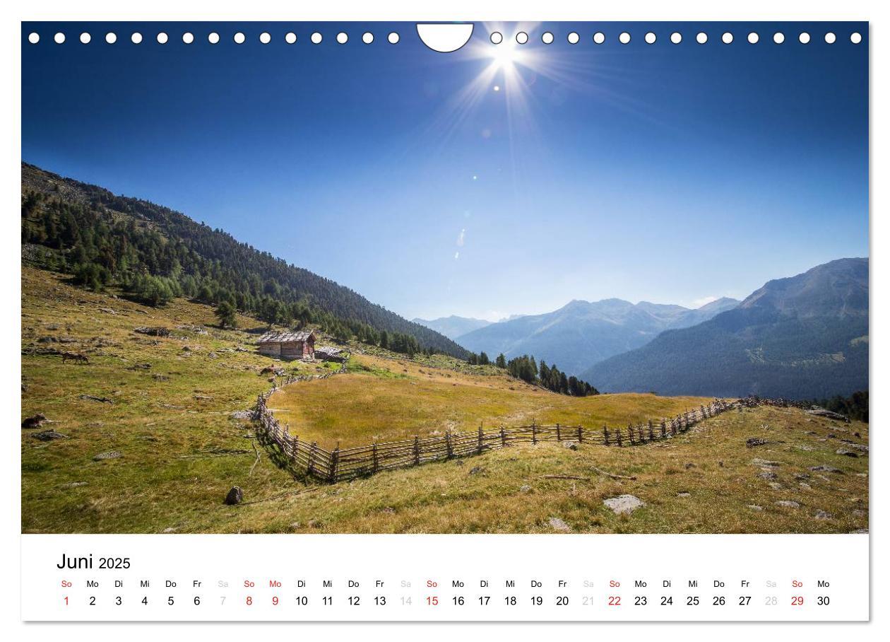 Bild: 9783435495917 | Almen im Ultental (Wandkalender 2025 DIN A4 quer), CALVENDO...