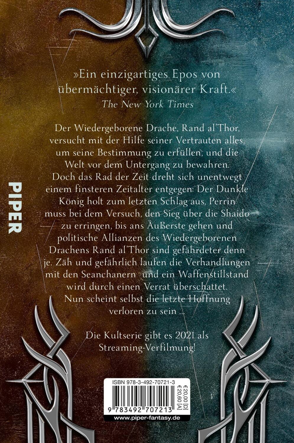 Rückseite: 9783492707213 | Das Rad der Zeit 11 | Robert Jordan | Taschenbuch | Das Rad der Zeit