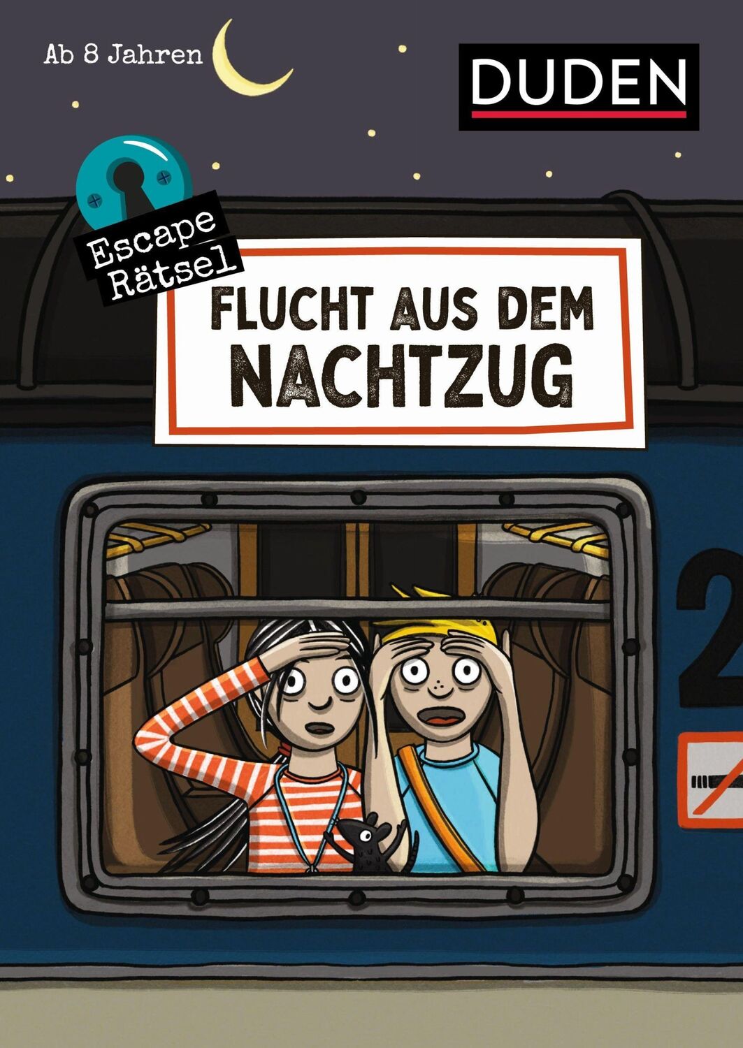 Cover: 9783411770656 | Escape-Rätsel - Flucht aus dem Nachtzug | Janine Eck (u. a.) | Buch