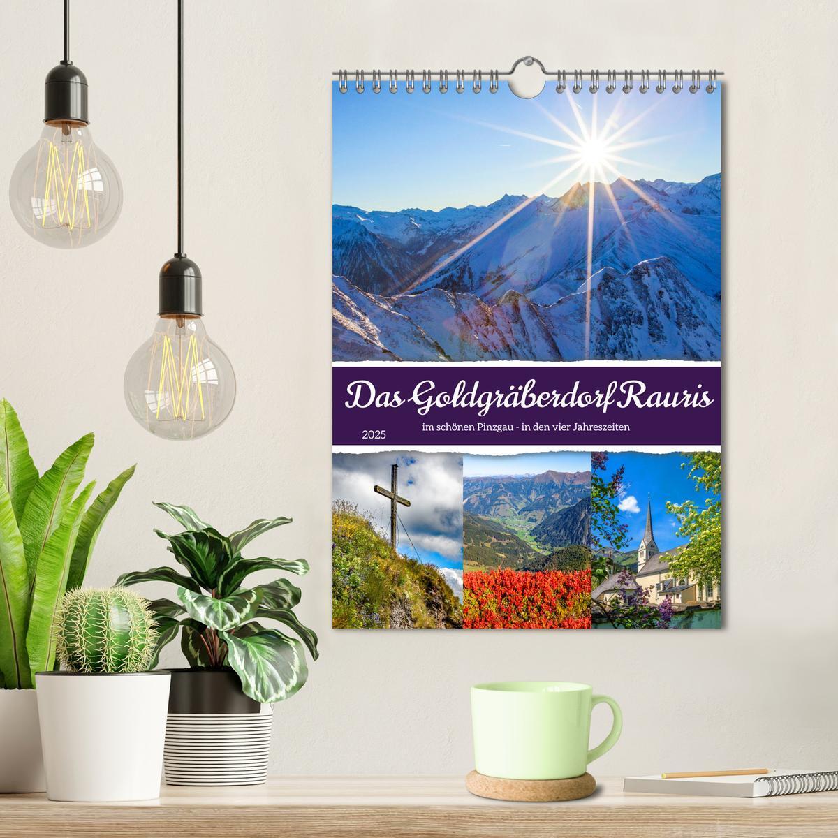 Bild: 9783383775888 | Das Goldgräberdorf Rauris (Wandkalender 2025 DIN A4 hoch), CALVENDO...