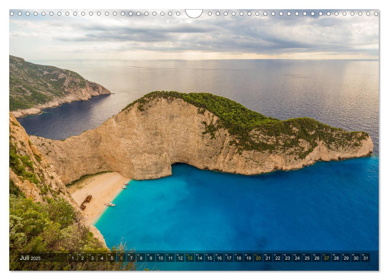 Bild: 9783435383856 | Zakynthos - Griechische Idylle im Ionischen Meer (Wandkalender 2025...