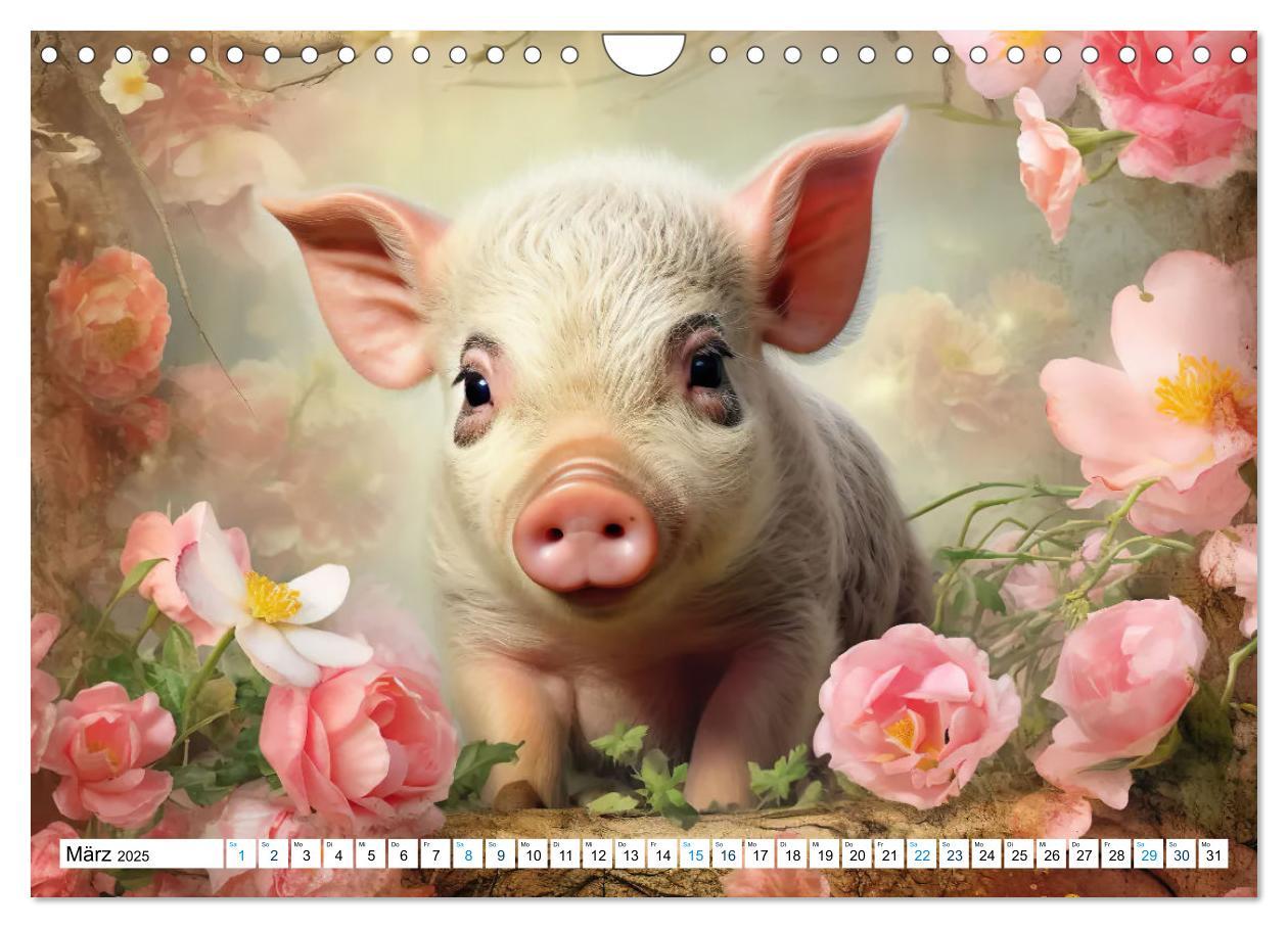 Bild: 9783383794391 | Tierisch süß! (Wandkalender 2025 DIN A4 quer), CALVENDO Monatskalender