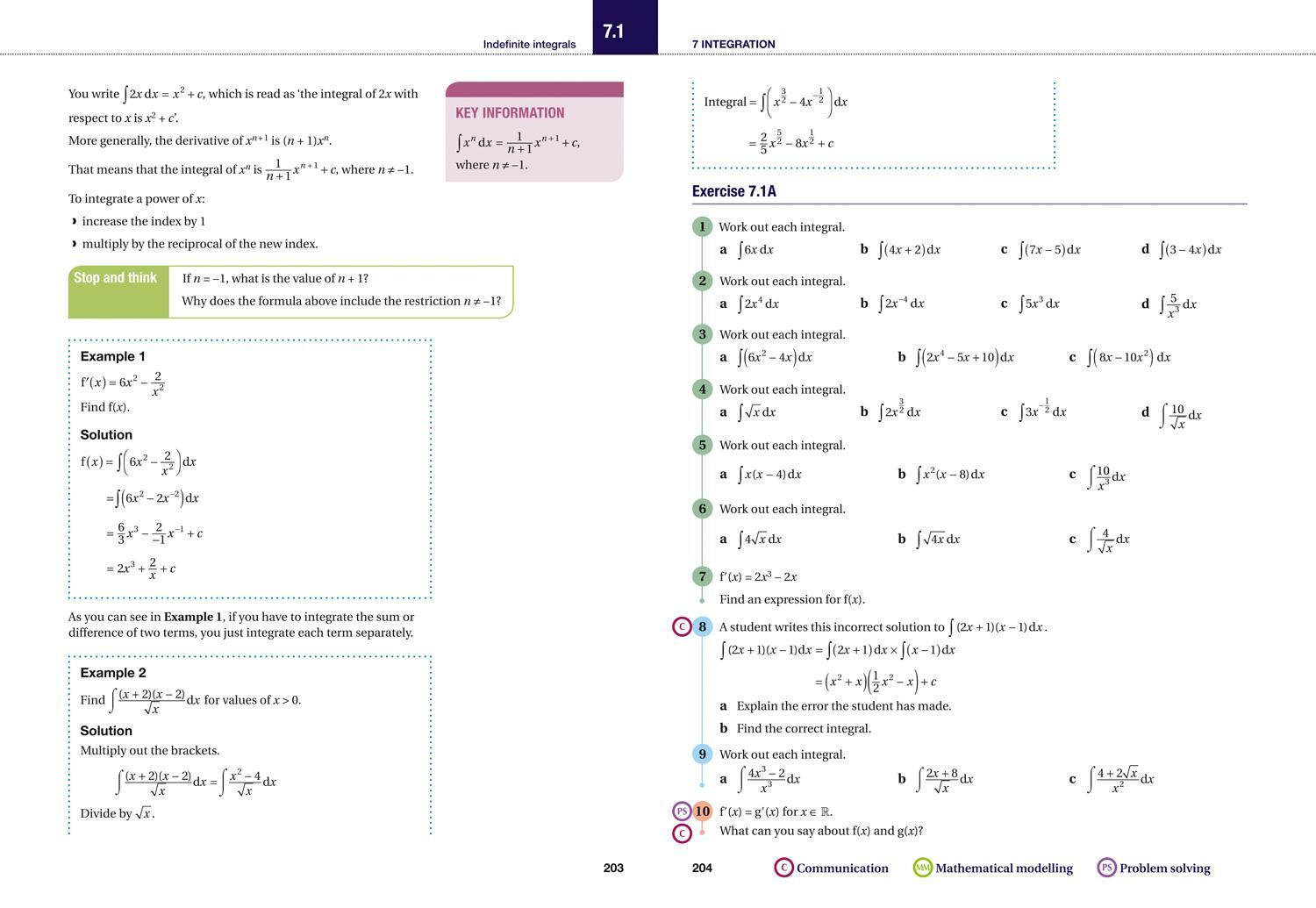 Bild: 9780008257736 | Cambridge International AS &amp; A Level Mathematics Pure Mathematics 1...